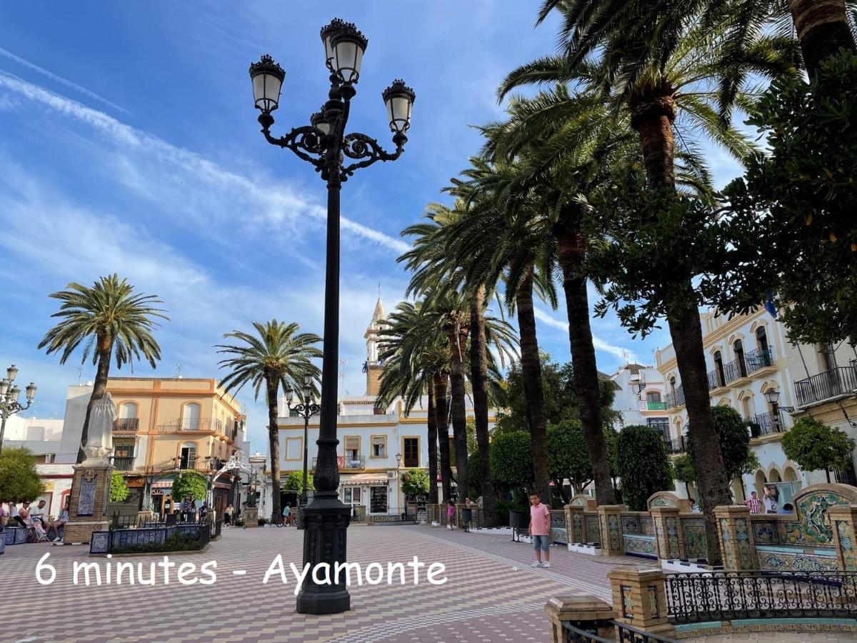 Golf, Kitesurf, Tennis, Paddle, Free Bicycles - Apartment Andalusia إيسلا كانيلا المظهر الخارجي الصورة